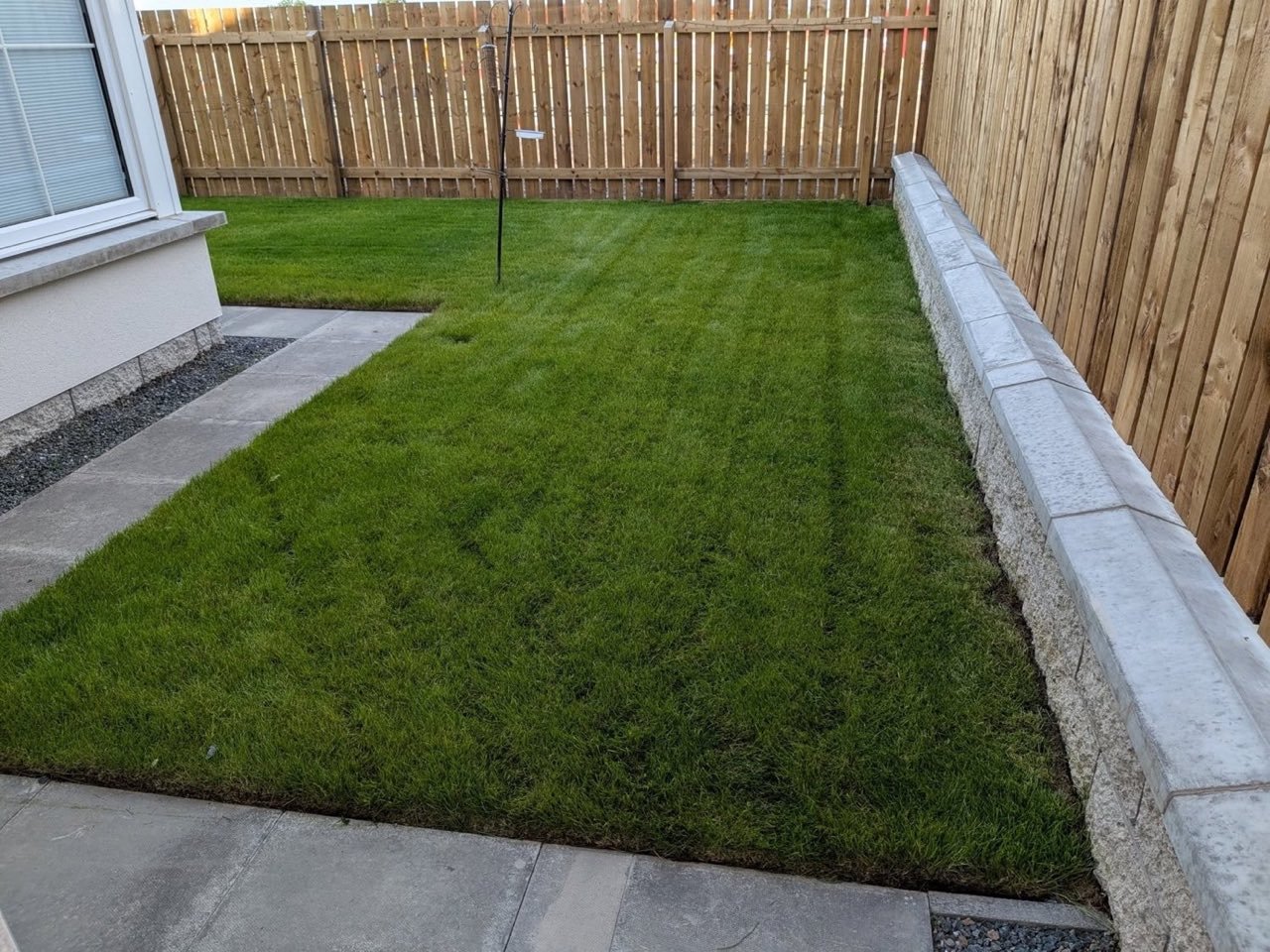Well kept garden lawn cared for by SA Lawn and Grounds